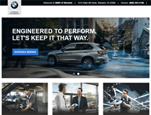 Tablet Screenshot of bmwservicewarwick.com